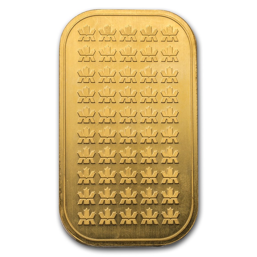 10 Ounce Royal Canadian Mint (RCM) Gold Bar