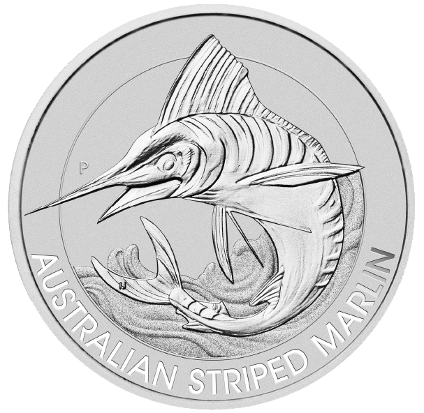 The Perth Mint - Australian Striped Marlin 2020 1.5 oz Silver Bullion Coin