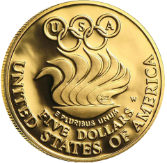 United States Mint - Gold US BU Proof $5