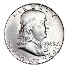 United States Mint - Silver Franklin Half Dollar