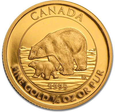 Royal Canadian Mint - Gold Polar Bear & Cub