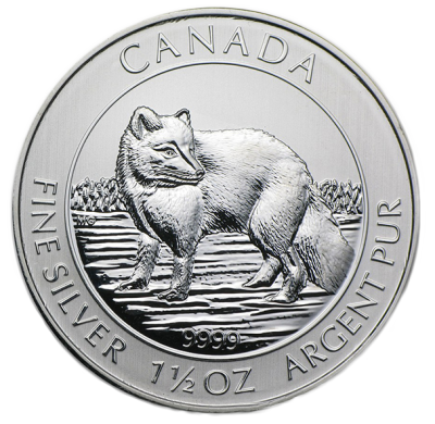 Royal Canadian Mint - Silver Arctic Fox