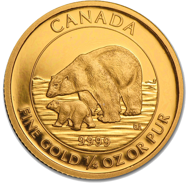 Royal Canadian Mint - Gold Polar Bear & Cub