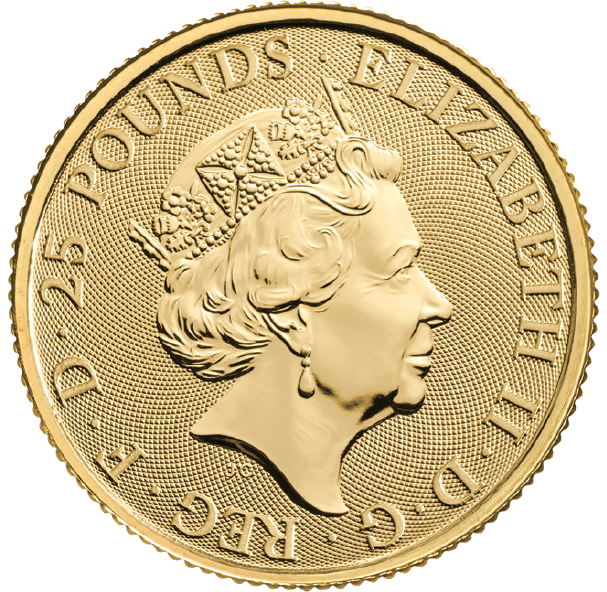 The Royal Mint - The Mayflower 1/4oz Gold Bullion Coin