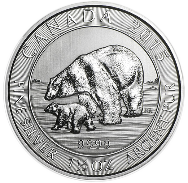 Royal Canadian Mint - Silver Polar Bear & Cub