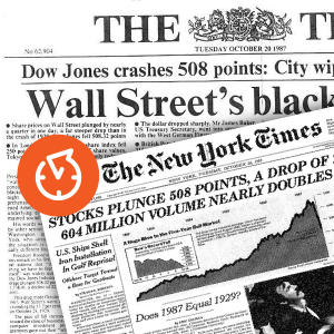 Stock and bond markets are doing a strange thing that is reminiscent of the 1987 crash